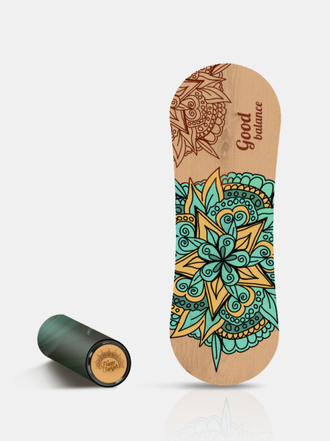 Produkt przykładowy: Trickboard L Good Balance z czarnym wałkiem, do balansownia Produkt przykładowy: Trickboard L Good Balance z czarnym wałkiem, do balansownia