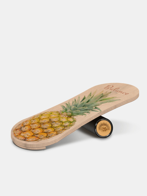 Produkt przykładowy: Trickboard L Pineapple z czarnym wałkiem, do balansownia Produkt przykładowy: Trickboard L Pineapple z czarnym wałkiem, do balansownia